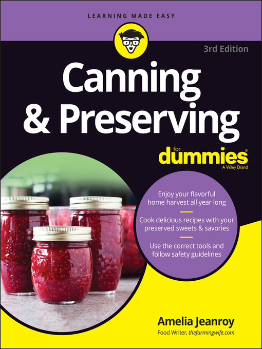 Cover image for Canning & Preserving For Dummies